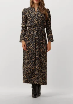 DAMES DEA KUDIBAL gele midi jurk yanna