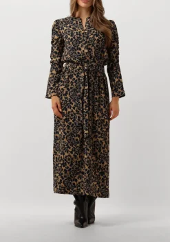 DAMES DEA KUDIBAL gele midi jurk yanna