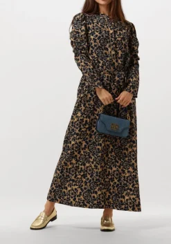 DAMES DEA KUDIBAL gele midi jurk yanna