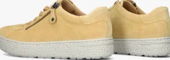 DAMES HARTJES gele lage sneakers 162.1401