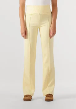 DAMES HOUSE OF GRAVITY gele broeken tailored trousers