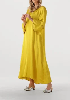 DAMES NEMA gele maxi jurk n141
