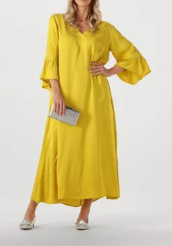 DAMES NEMA gele maxi jurk n141