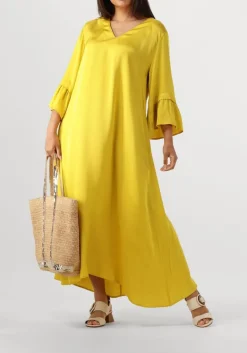 DAMES NEMA gele maxi jurk n141