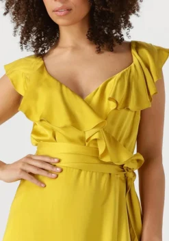 DAMES NEMA gele maxi jurk n162