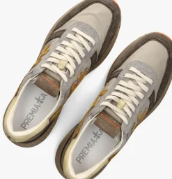 Heren PREMIATA gele lage sneakers mick