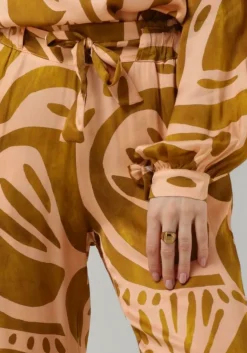 DAMES AMAYA AMSTERDAM en pantalon pleun