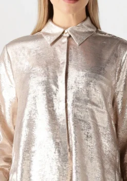 DAMES DANTE6 en blouses cathin metallic long shirt