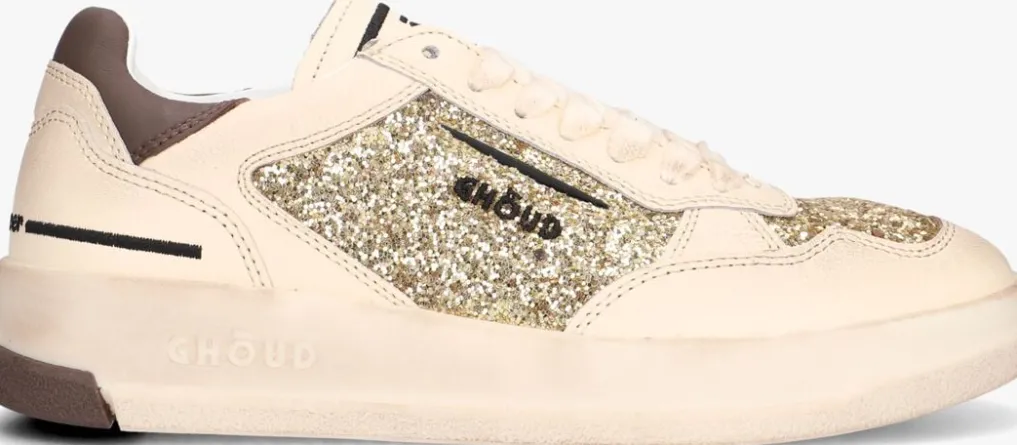 DAMES GHOUD en lage sneakers glitter low sneaker