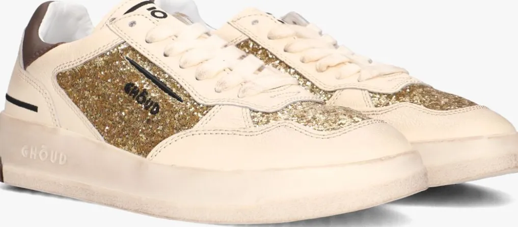 DAMES GHOUD en lage sneakers glitter low sneaker