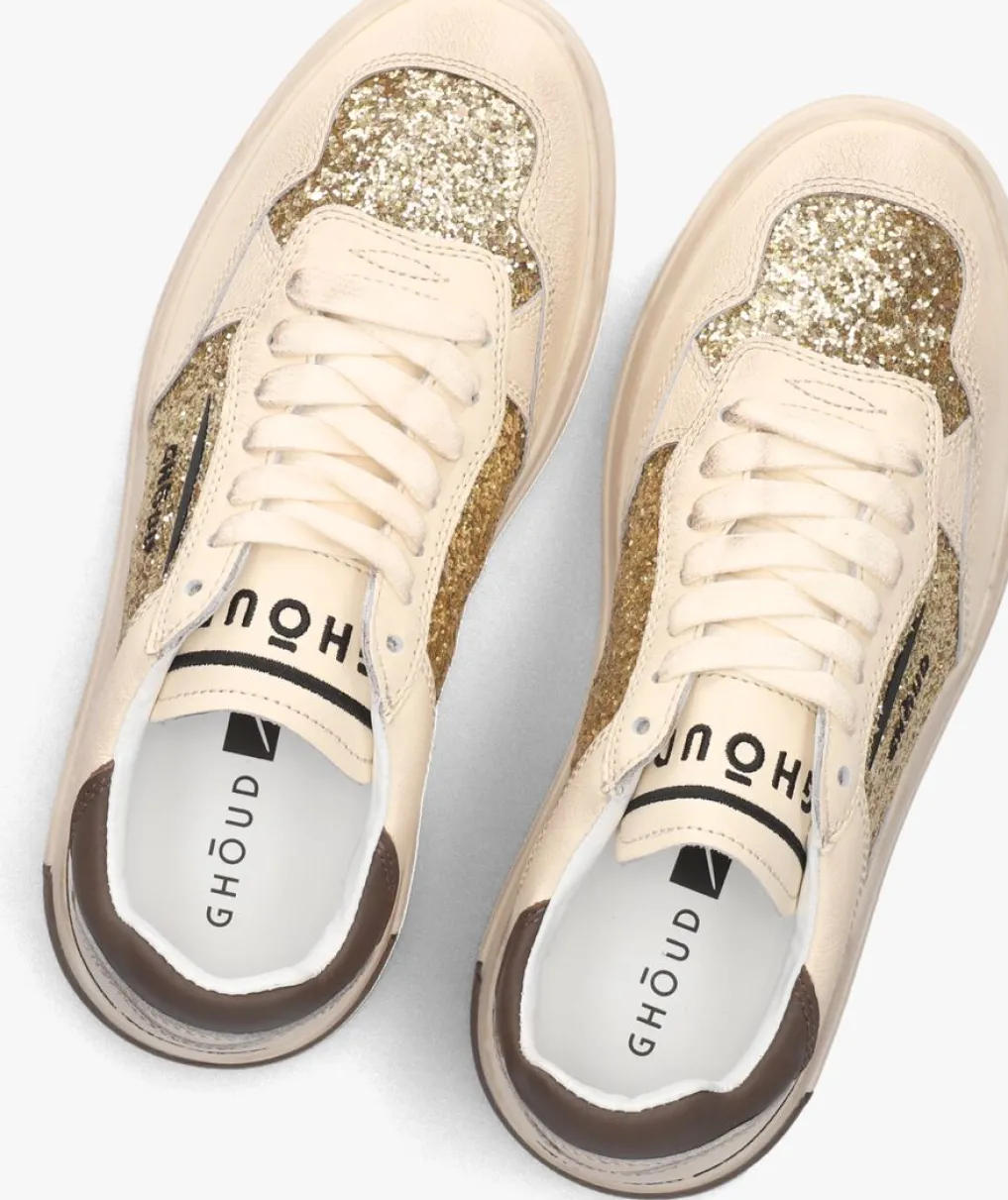 DAMES GHOUD en lage sneakers glitter low sneaker