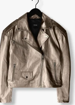 DAMES IBANA en leren jas jioya