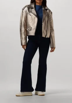 DAMES IBANA en leren jas jioya