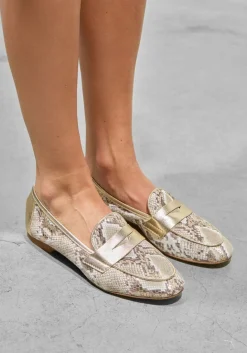 DAMES STEFANO LAURAN en loafers iris