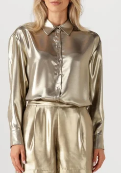 DAMES DANTE6 blouses ginny metallic relaxed shirt