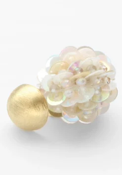 DAMES LOTT. GIOIELLI oorbellen fine sequin globe s