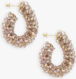 DAMES LOTT. GIOIELLI oorbellen creole raw