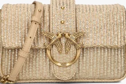 DAMES PINKO schoudertas love one mini slouchy
