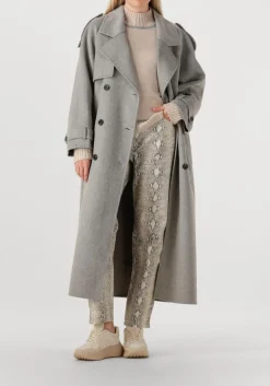 DAMES ALTER EGO grijze mantel adeline