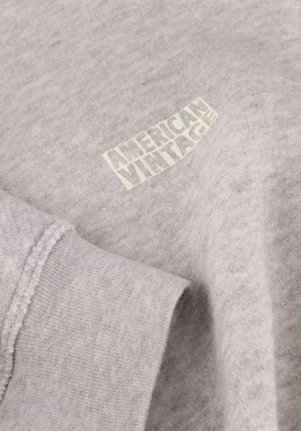 Heren AMERICAN VINTAGE grijze sweater kodytown men