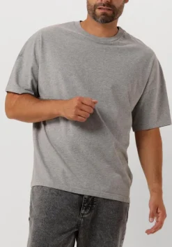 Heren AMERICAN VINTAGE grijze t-shirt fizvalley men