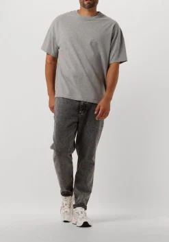 Heren AMERICAN VINTAGE grijze t-shirt fizvalley men