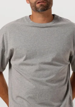 Heren AMERICAN VINTAGE grijze t-shirt fizvalley men