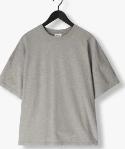 Heren AMERICAN VINTAGE grijze t-shirt fizvalley men