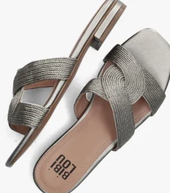 DAMES BIBI LOU grijze slippers 849z94hg