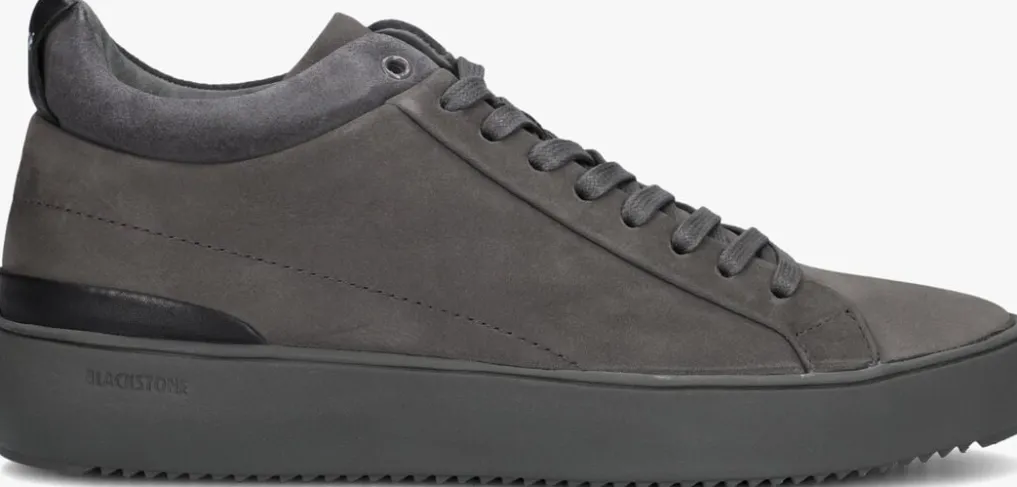 Heren BLACKSTONE grijze lage sneakers yg23
