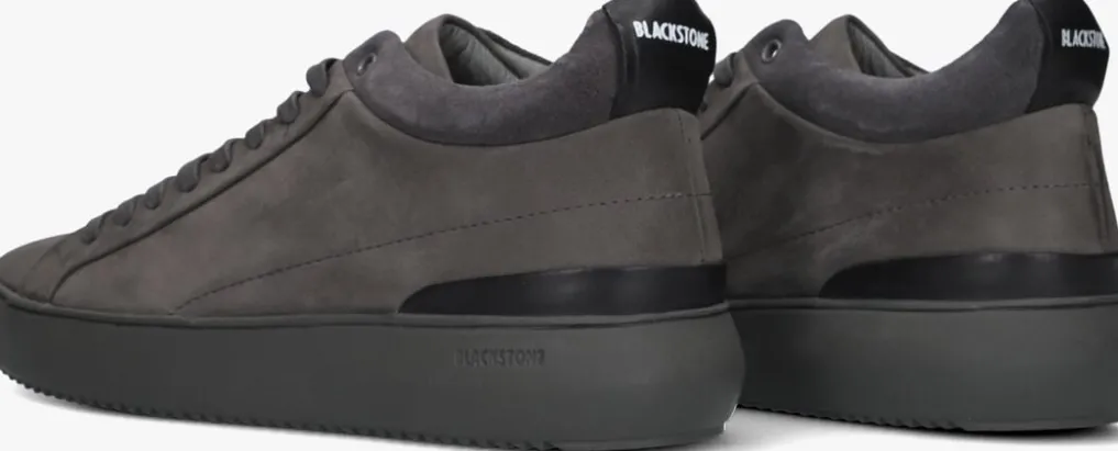 Heren BLACKSTONE grijze lage sneakers yg23