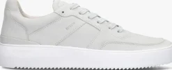 Heren BLACKSTONE grijze lage sneakers gage