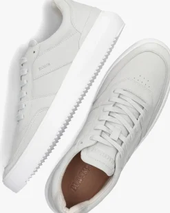 Heren BLACKSTONE grijze lage sneakers gage