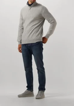 Heren BLACKSTONE grijze lage sneakers crag colton