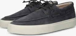 Heren BLACKSTONE grijze lage sneakers ruby agwe