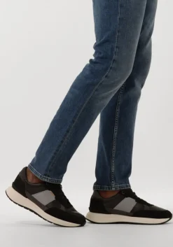 Heren BOSS grijze lage sneakers jace runn