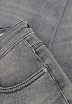 DAMES CAMBIO grijze slim fit jeans raja cmb applikation
