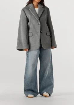 DAMES CLOSED grijze lage sneakers sneaker