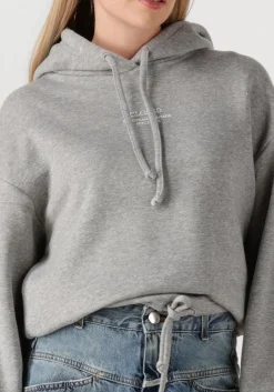 DAMES CLOSED grijze trui logo hoodie