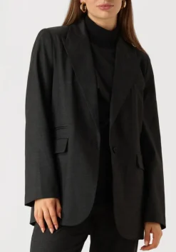DAMES CO'COUTURE grijze blazer kaya single oversized blazer
