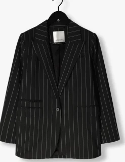 DAMES CO'COUTURE grijze blazer prescilla pin blazer