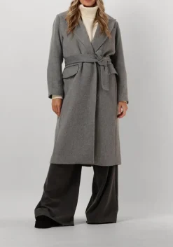 DAMES CO'COUTURE grijze mantel harry coat