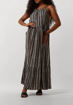 DAMES CO'COUTURE grijze maxi jurk caya strap dress