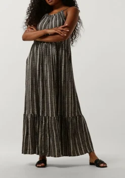 DAMES CO'COUTURE grijze maxi jurk caya strap dress