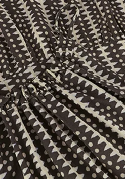 DAMES CO'COUTURE grijze maxi jurk caya strap dress