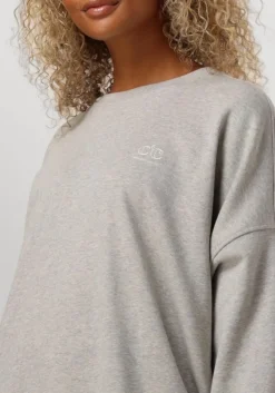 DAMES CO'COUTURE grijze mini jurk clean oversized sweat dress