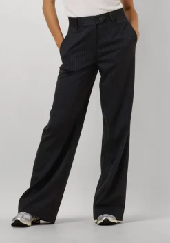DAMES CO'COUTURE grijze pantalon ida pin wide long pant