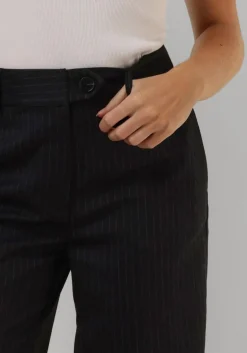 DAMES CO'COUTURE grijze pantalon ida pin wide long pant