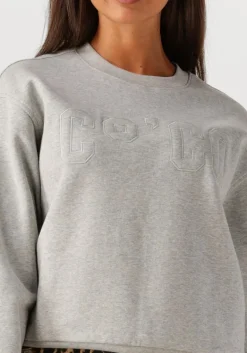 DAMES CO'COUTURE grijze sweater zoe coco sweat