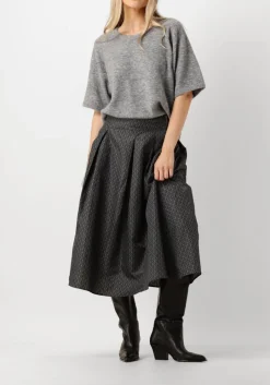 DAMES COPENHAGEN MUSE grijze midirok cmsimi-skirt